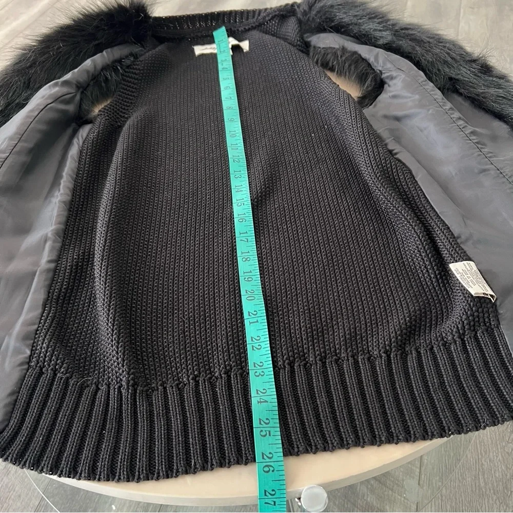 Sebby Collection Faux Fur Vest.